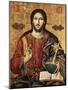 Christ Pantocrator Holding Orbe and Blessing-Mihal Anagnosti-Mounted Art Print