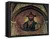 Christ Pantocrator, in the Apse, Byzantine, 12th Century-null-Framed Stretched Canvas