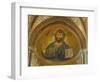 Christ Pantocrator Mosaic at Cathedral of Cefalu-null-Framed Photographic Print