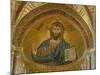 Christ Pantocrator Mosaic at Cathedral of Cefalu-null-Mounted Photographic Print