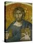 Christ Pantocrator, Mosaic in the Tympanon Between Exonarthex and Narthex, Byzantine, 14th Century-null-Stretched Canvas