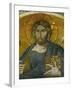 Christ Pantocrator, Mosaic in the Tympanon Between Exonarthex and Narthex, Byzantine, 14th Century-null-Framed Giclee Print