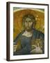 Christ Pantocrator, Mosaic in the Tympanon Between Exonarthex and Narthex, Byzantine, 14th Century-null-Framed Giclee Print