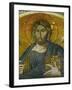 Christ Pantocrator, Mosaic in the Tympanon Between Exonarthex and Narthex, Byzantine, 14th Century-null-Framed Giclee Print