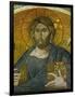 Christ Pantocrator, Mosaic in the Tympanon Between Exonarthex and Narthex, Byzantine, 14th Century-null-Framed Giclee Print
