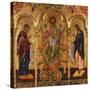 Christ Pantocrator, Virgin and St. John-Onufri Qiprioti-Stretched Canvas