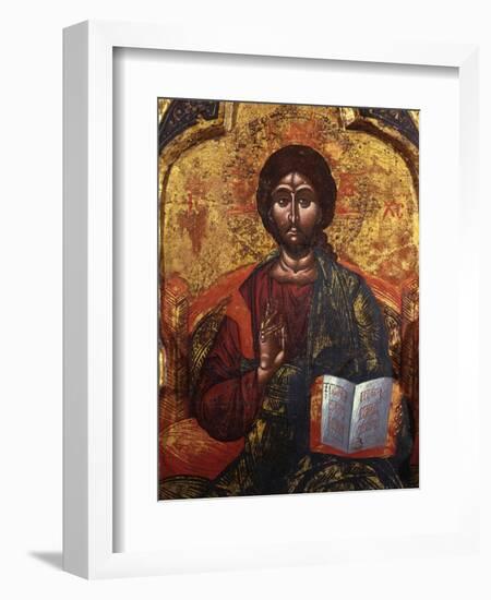 Christ Pantocrator-Nicholas-Framed Art Print