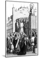 Christ Preaching, 15th Century-A Bisson-Mounted Giclee Print