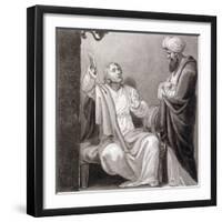 Christ Preaching, C1810-C1844-Henry Corbould-Framed Giclee Print