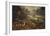 Christ Preaching from the Boat, 1606 (Oil on Panel)-Jan the Elder Brueghel-Framed Giclee Print