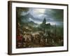 Christ Preaching on the Sea of Galilee-Jan Brueghel the Elder-Framed Giclee Print