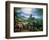 Christ Preaching on the Sea of Galilee-Jan Brueghel the Elder-Framed Giclee Print