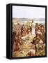 Christ Preaching to This Disciples and Others-William Brassey Hole-Framed Stretched Canvas