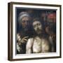 Christ Presented to the People: Ecco Homo (Detail)-Giovani Antonio Buzz-Framed Art Print