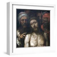 Christ Presented to the People: Ecco Homo (Detail)-Giovani Antonio Buzz-Framed Art Print