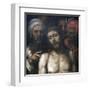 Christ Presented to the People: Ecco Homo (Detail)-Giovani Antonio Buzz-Framed Art Print