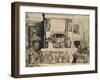 Christ Presented to the People: Oblong Plate, 1655 (Drypoint on Japan Paper)-Rembrandt van Rijn-Framed Giclee Print