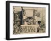 Christ Presented to the People: Oblong Plate, 1655 (Drypoint on Japan Paper)-Rembrandt van Rijn-Framed Giclee Print