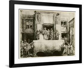 Christ Presented to the People-null-Framed Giclee Print