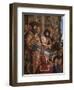 Christ Presented to the People-Quentin Massys-Framed Premium Giclee Print