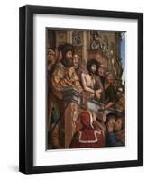 Christ Presented to the People-Quentin Massys-Framed Premium Giclee Print