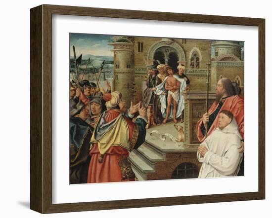 Christ Presented to the People-Hendrik Avercamp-Framed Giclee Print