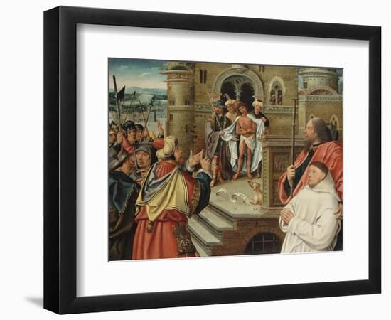 Christ Presented to the People-Hendrik Avercamp-Framed Premium Giclee Print