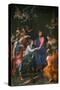 Christ, Raising of Jairus' Daughter-Agnolo Bronzino-Stretched Canvas