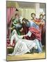 Christ Raising the Daughter of Jairus, Governor of the Synagogue, from the Dead, C1860-Kronheim & Co-Mounted Giclee Print