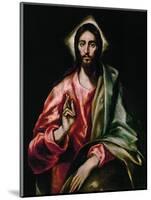 Christ Redeemer, 1610-1614-El Greco-Mounted Giclee Print