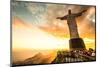 Christ Redeemer Rio De Janeiro-null-Mounted Art Print