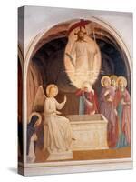 Christ Resurrected or The Message of the Angel-Beato Angelico-Stretched Canvas