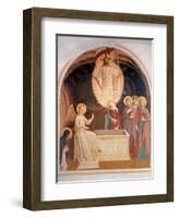 Christ Resurrected or The Message of the Angel-Beato Angelico-Framed Art Print