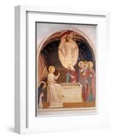 Christ Resurrected or The Message of the Angel-Beato Angelico-Framed Art Print