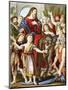 Christ Riding into Jerusalem on an Ass, C1860-null-Mounted Premium Giclee Print