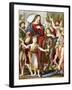 Christ Riding into Jerusalem on an Ass, C1860-null-Framed Giclee Print