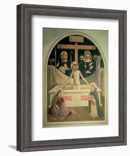 Christ Rising from His Tomb, circa 1438-45-Fra Angelico-Framed Giclee Print