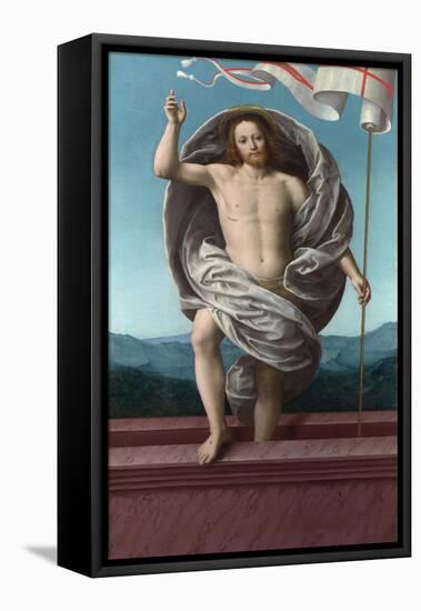 Christ Rising from the Tomb, C.1540-Gaudenzio Ferrari-Framed Stretched Canvas