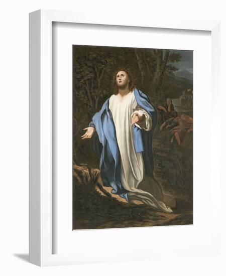 Christ's Agony in the Garden-Correggio-Framed Giclee Print