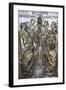 Christ's Appearance to the Disciples on the Holy Door of St. Peter's Basilica-Godong-Framed Photographic Print