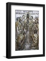 Christ's Appearance to the Disciples on the Holy Door of St. Peter's Basilica-Godong-Framed Photographic Print