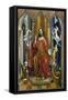 Christ's Blessing', 1494-1496, Mixed media on panel, 169 cm x 132 cm-Fernando Gallego-Framed Stretched Canvas