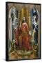 Christ's Blessing', 1494-1496, Mixed media on panel, 169 cm x 132 cm-Fernando Gallego-Framed Poster