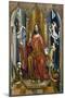 Christ's Blessing', 1494-1496, Mixed media on panel, 169 cm x 132 cm-Fernando Gallego-Mounted Poster