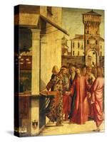 Christ's Calling of St Matthew-Vittore Carpaccio-Stretched Canvas