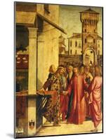 Christ's Calling of St Matthew-Vittore Carpaccio-Mounted Giclee Print