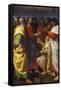 Christ's Charge to Saint Peter-Giuseppe Vermiglio-Framed Stretched Canvas