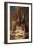 Christ's Descent from the Cross (Oil on Canvas)-Jean-Baptiste Jouvenet-Framed Giclee Print