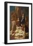 Christ's Descent from the Cross (Oil on Canvas)-Jean-Baptiste Jouvenet-Framed Giclee Print