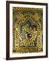 Christ's Descent into Hell, Enamel, Verdun Altar, Begun 1181-Nicholas of Verdun-Framed Giclee Print